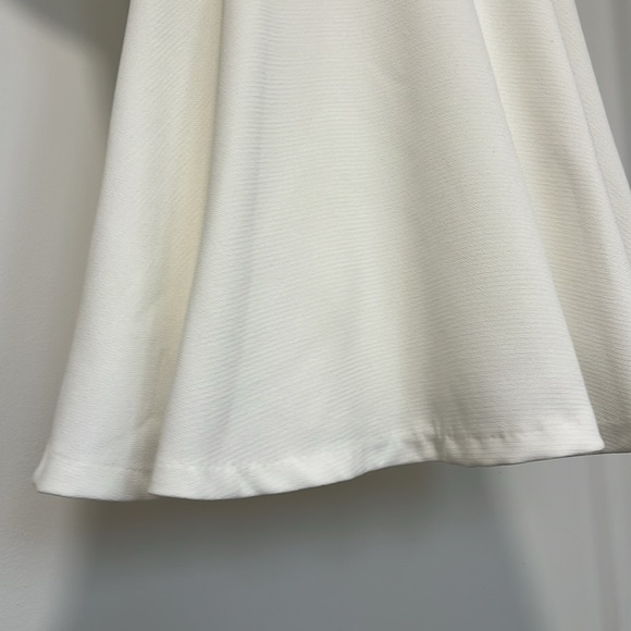 💟 White Cocktail Dress - Picture 7 of 9